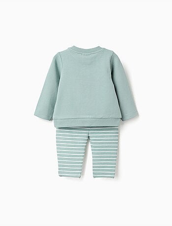 Sudadera con estampado de Tigger + pantalón