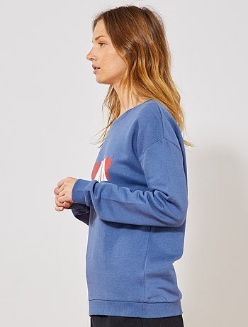 Sudadera con estampado delantero - Kiabi