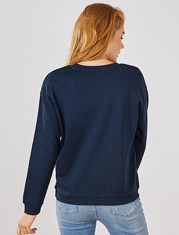 Sudadera con estampado delantero - Kiabi