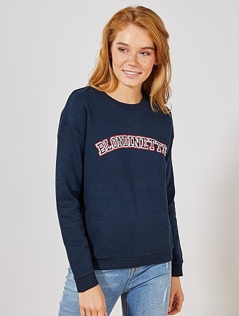 Sudadera con estampado delantero - Kiabi