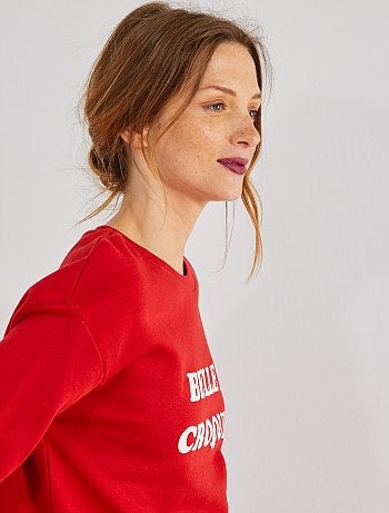 Sudadera con estampado delantero - Kiabi