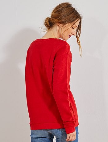 Sudadera con estampado delantero - Kiabi