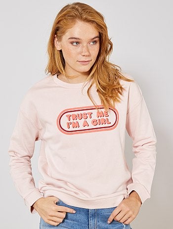 Sudadera con estampado delantero - Kiabi