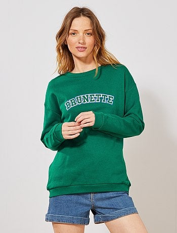 Sudadera con estampado delantero - Kiabi