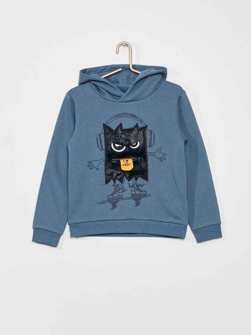 Sudadera con estampado divertido AZUL - Kiabi
