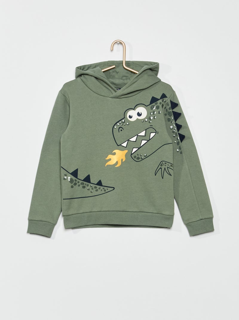 Sudadera con estampado divertido KAKI - Kiabi