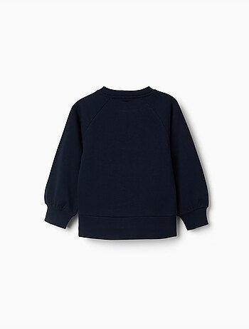 Sudadera con estampado en relieve Beaux Arts