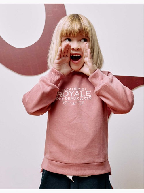 Sudadera con estampado en relieve Beaux Arts - Kiabi