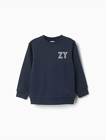 Sudadera con estampado en relieve ZY