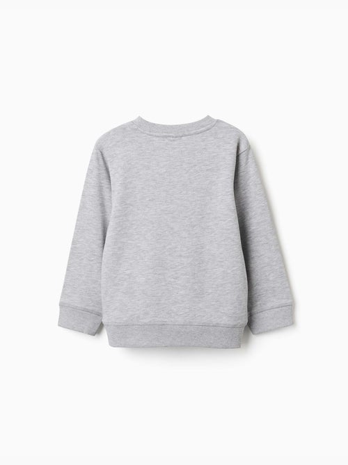 Sudadera con estampado en relieve ZY - Kiabi Sudadera con estampado en relieve ZY - Kiabi