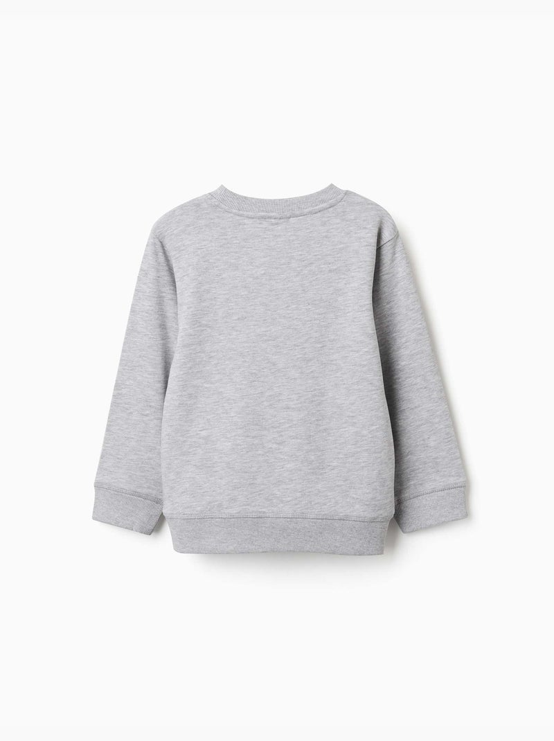 Sudadera con estampado en relieve ZY Gris claro - Kiabi