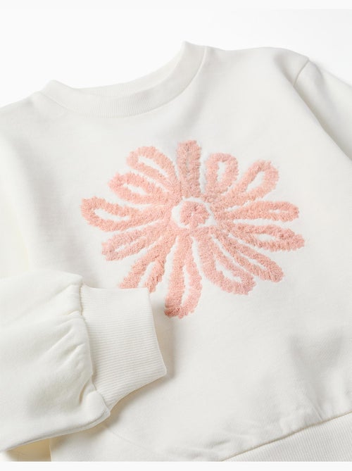 Sudadera con estampado floral en relieve - Kiabi Sudadera con estampado floral en relieve - Kiabi