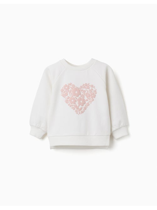 Sudadera con estampado floral en relieve - Kiabi Sudadera con estampado floral en relieve - Kiabi
