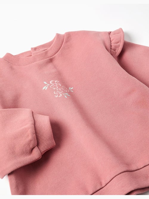 Sudadera con estampado floral + pantalones - Kiabi
