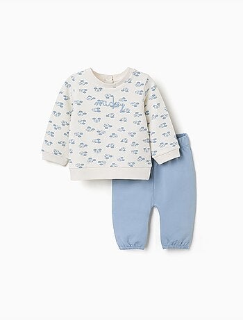 Sudadera con estampado Mickey + pantalón
