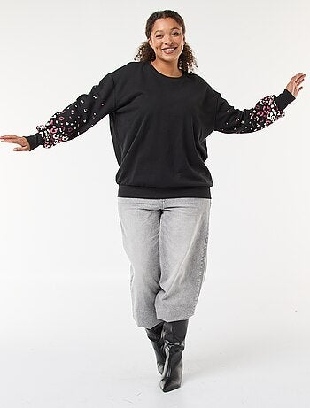 Sudadera con estampado 'Only Carmakoma'