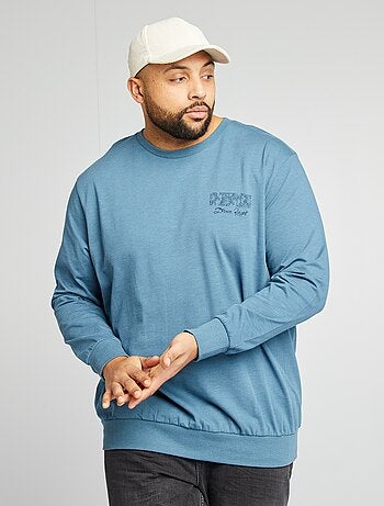 Sudadera con estampado por los dos lados
