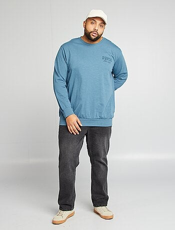 Sudadera con estampado por los dos lados