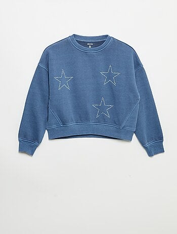 Sudadera con estrellas de strass