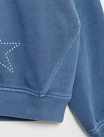 Sudadera con estrellas de strass