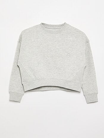 Sudadera con estrellas de strass