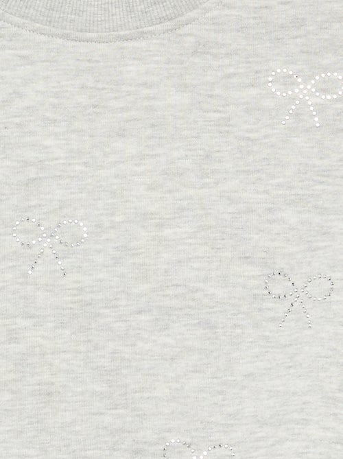 Sudadera con estrellas de strass - Kiabi
