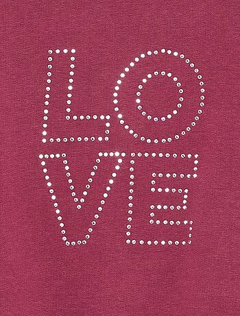 Sudadera con estrellas de strass