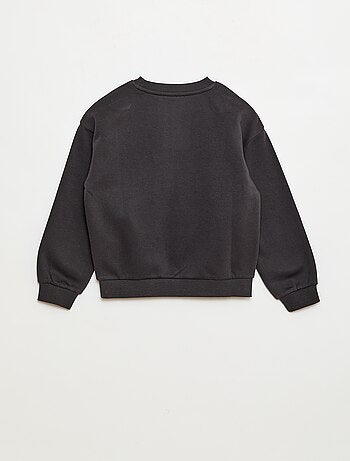 Sudadera con lazo de raso