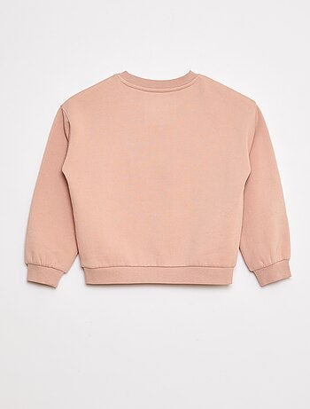 Sudadera con lazo de raso