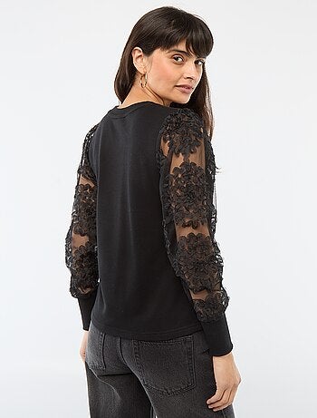 Sudadera con mangas caladas 'JDY'