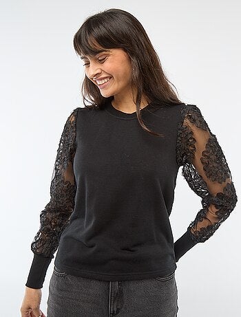 Sudadera con mangas caladas 'JDY'