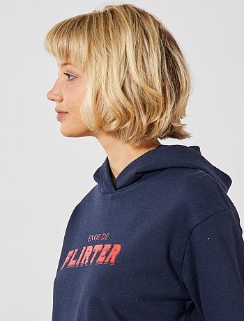 Sudadera con mensaje - Kiabi