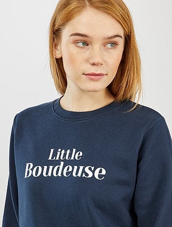 Sudadera con mensaje - Kiabi