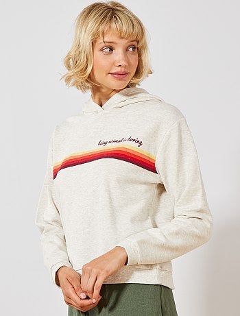 Sudadera con mensaje - Kiabi