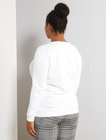 Sudadera con mensaje - Kiabi