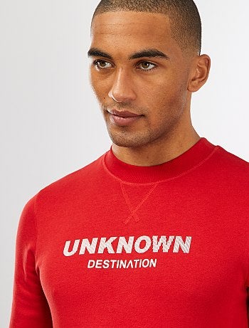 Hombre talla S-XXL - Sudadera con mensaje 'eco-concepción' - Kiabi