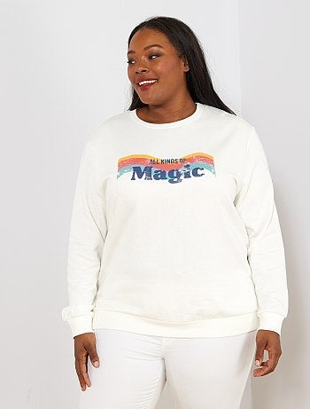 Sudadera con mensaje estampado - Kiabi