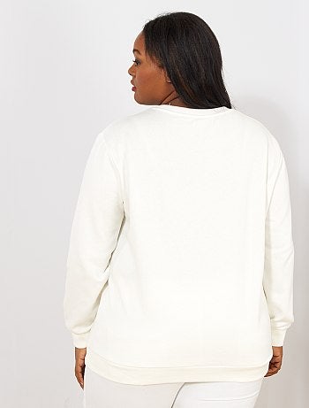 Sudadera con mensaje estampado - Kiabi