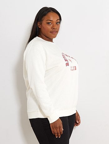 Sudadera con mensaje estampado - Kiabi