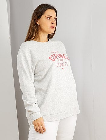 Sudadera con mensaje estampado - Kiabi