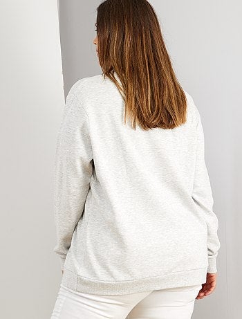 Sudadera con mensaje estampado - Kiabi