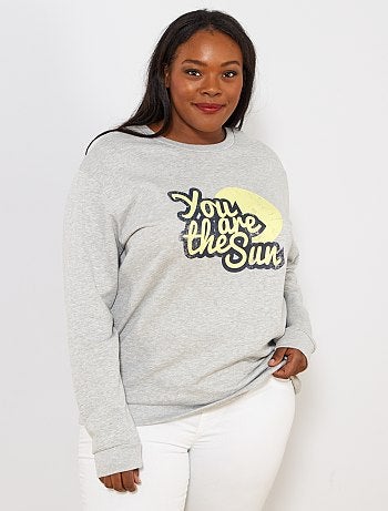 Sudadera con mensaje estampado - Kiabi