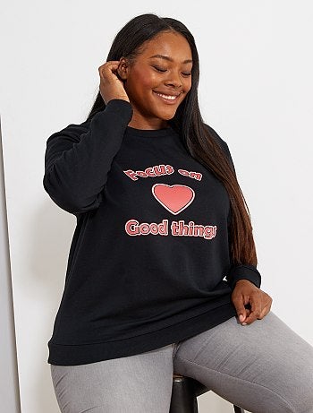 Sudadera con mensaje estampado - Kiabi