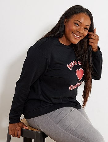 Sudadera con mensaje estampado - Kiabi