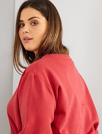 Sudadera con mensaje estampado - Kiabi