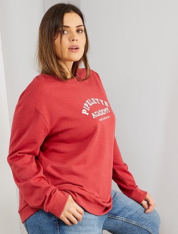 Sudadera con mensaje estampado - Kiabi