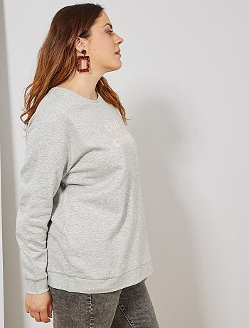 Sudadera con mensaje - Kiabi