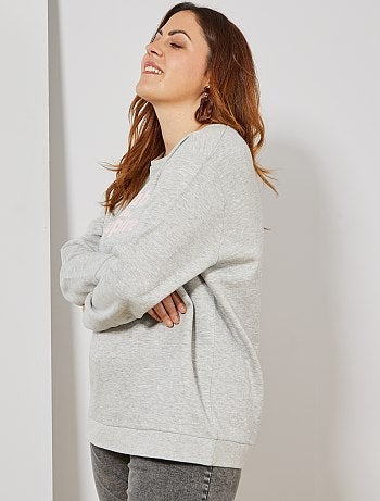 Sudadera con mensaje - Kiabi