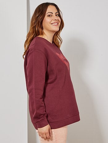 Sudadera con mensaje - Kiabi