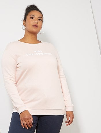 Sudadera con mensaje - Kiabi